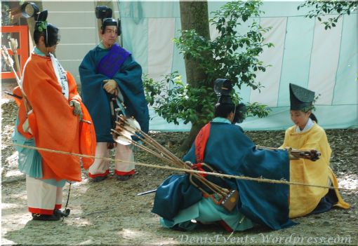 Yabusame Shimogamo Shrine Kyoto Archery Arrows transfert